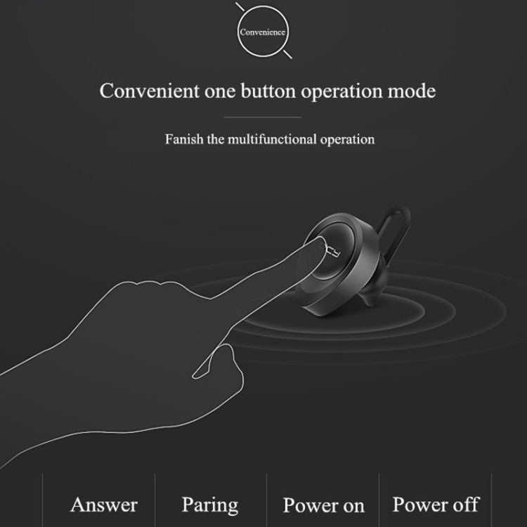 QCY Earphone – J11 Universal Driving Wireless Bluetooth 4.1 Earphone with Mic for...