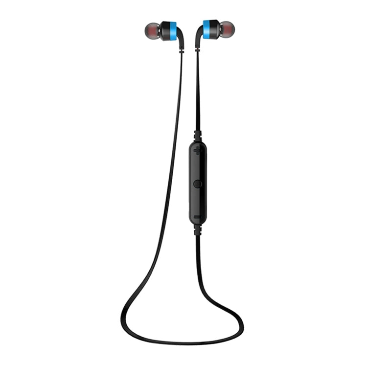 AWEI A960BL Wireless Sport Bluetooth Earphone with Wire Control, Support Handfree Call Blue