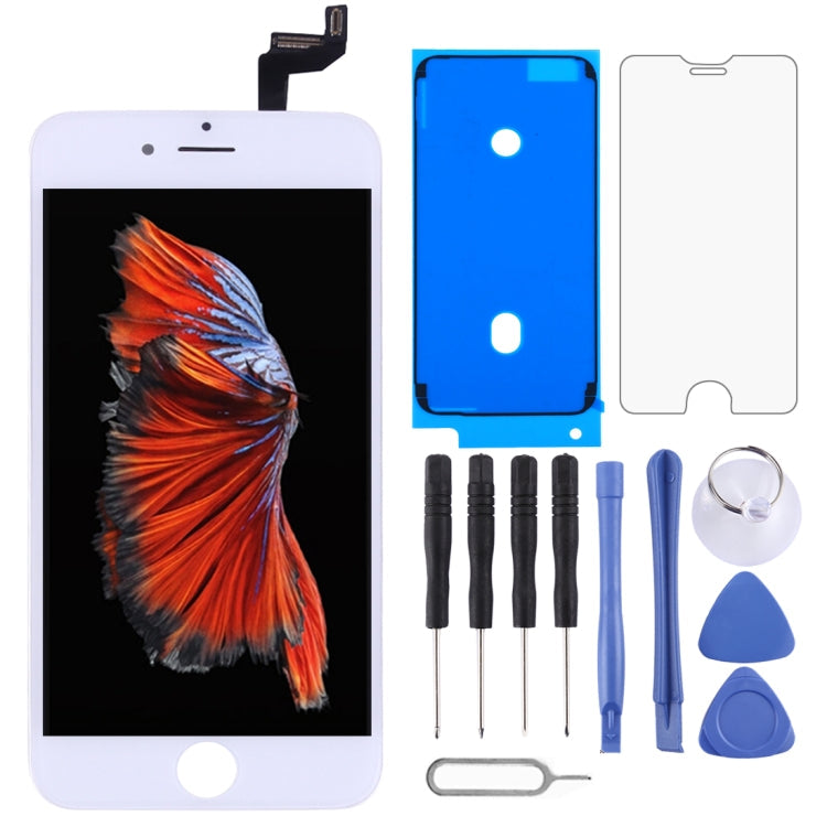 LCD Screen with Frame for iPhone 6s, 3 in 1 for i6s with Frame White, 3 in 1 for i6s with Frame Black 3 in 1 for i6s with Frame White White