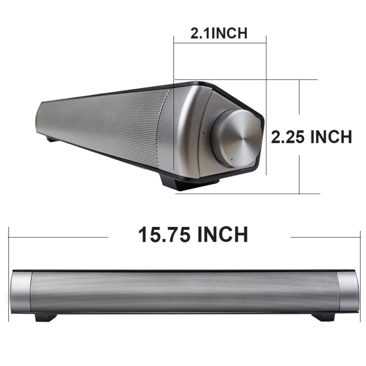 Speaker – Soundbar LP-08 CE0152 USB MP3 Player 2.1CH Bluetooth Wireless Sound Bar...