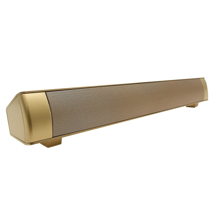 Speaker – Soundbar LP-08 (CE0150) USB MP3 Player 2.1CH Bluetooth Wireless Sound... CE0150 Gold Gold