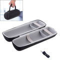2 in 1 Hard PU Carry Zipper Storage Box Bag + Soft Silicone Cover for JBL Charge 3 Bluetooth Speaker with Shoulder Strap Grey