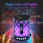 TG155 Bluetooth Speaker – Bluetooth 4.2 Mini Portable Wireless Bluetooth Speaker with Colorful Lights
