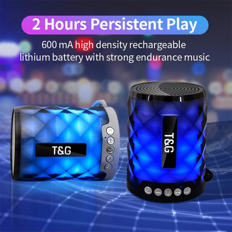 TG155 Bluetooth Speaker – Bluetooth 4.2 Mini Portable Wireless Bluetooth Speaker with Colorful Lights