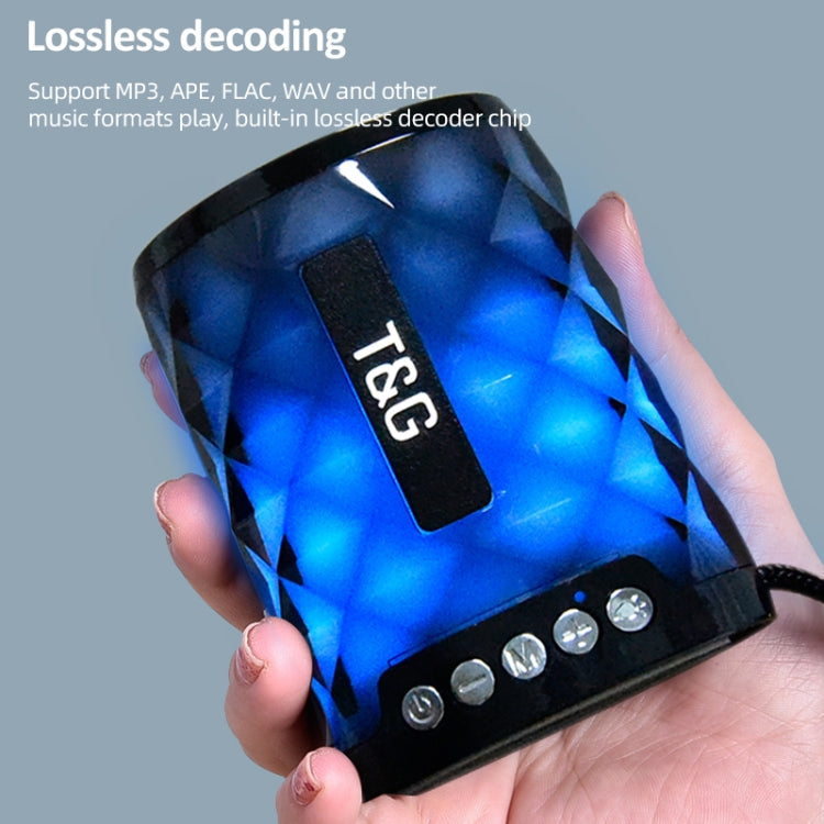 TG155 Bluetooth Speaker – Bluetooth 4.2 Mini Portable Wireless Bluetooth Speaker with Colorful Lights