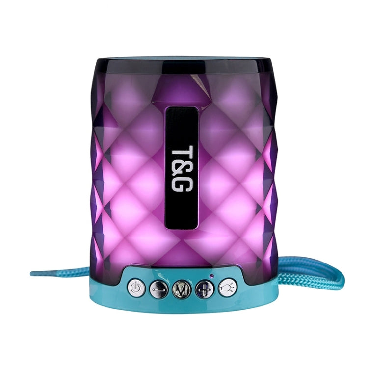 TG155 Bluetooth Speaker – Bluetooth 4.2 Mini Portable Wireless Bluetooth Speaker with Colorful Lights Green