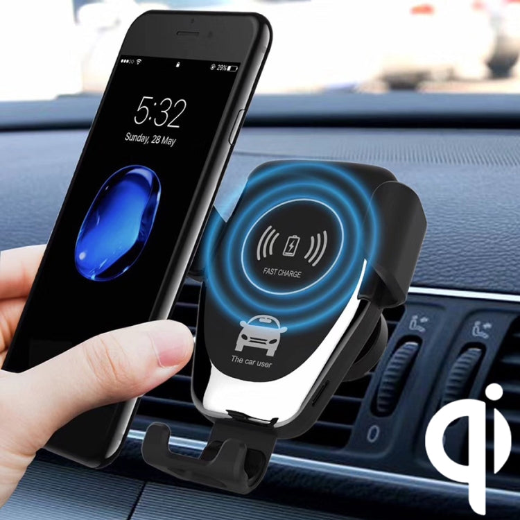 C6 Gravity Induction Car Qi Wireless Charger Fast Charging Air Vent Phone Holder – Fast Charging, Wireless Charging