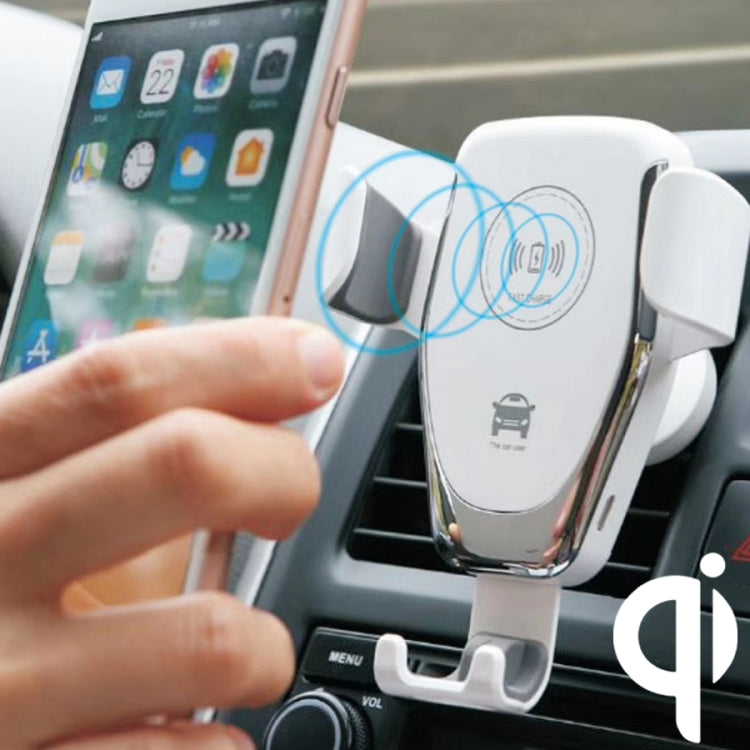 C6 Gravity Induction Car Qi Wireless Charger Fast Charging Air Vent Phone Holder – Fast Charging, Wireless Charging