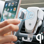 C6 Gravity Induction Car Qi Wireless Charger Fast Charging Air Vent Phone Holder – Fast Charging, Wireless Charging