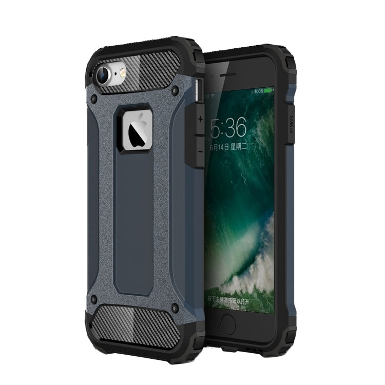 For iPhone 7 Armor TPU + PC Combination Phone Case, For iPhone 7, For... For iPhone 7 Dark Blue