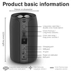 S32 Bluetooth Speaker – HiFi Bass Sound, Hands-Free