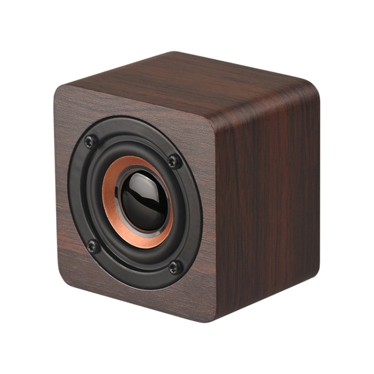 Q1 Bluetooth Speaker – HiFi Bass Sound Walnut wood