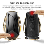 Q2 15W Universal Rotation Infrared Induction Magnetic Car Wireless Charging Mobile Phone Holder with Micro USB + 8 Pin + Type-C / USB-C Magnetic Connector, Q2 Black, Q2 Red, Q2 Silver