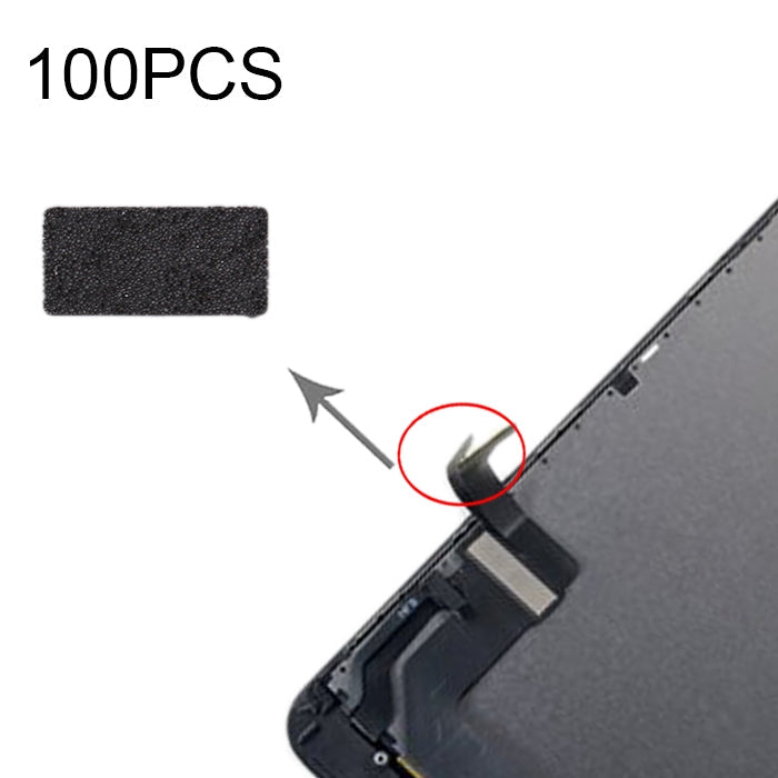 100 PCS LCD Display Flex Cable Cotton Pads for iPhone 7, For iPhone 7 For iPhone 7