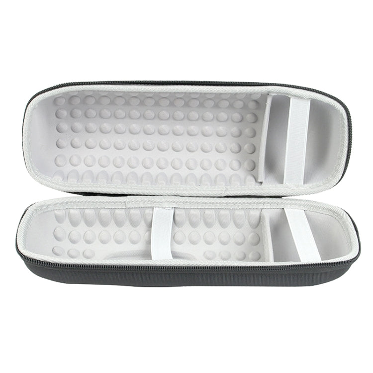 EVA Storage Box – Portable Speaker Storage Box Protective Cover with Shoulder Strap &... Grey
