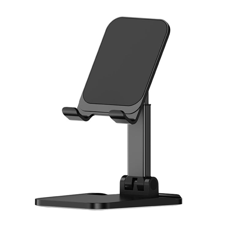 ROCK Desktop Folding Mobile Phone Holder Black
