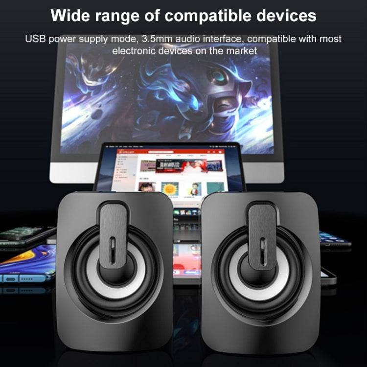 A1 USB Mini High Volume Wired Speaker, Bluetooth Version, Bluetooth Version – Bluetooth, Non-slip