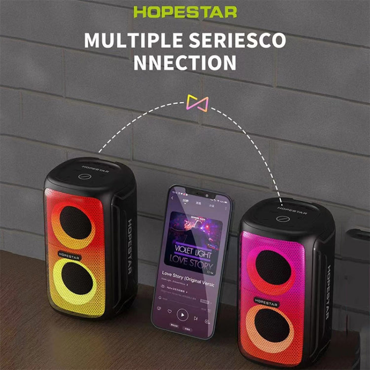 HOPESTAR Bluetooth Speaker – Party 110 Mini Colorful Lights Wireless Bluetooth Speaker, Party 110...