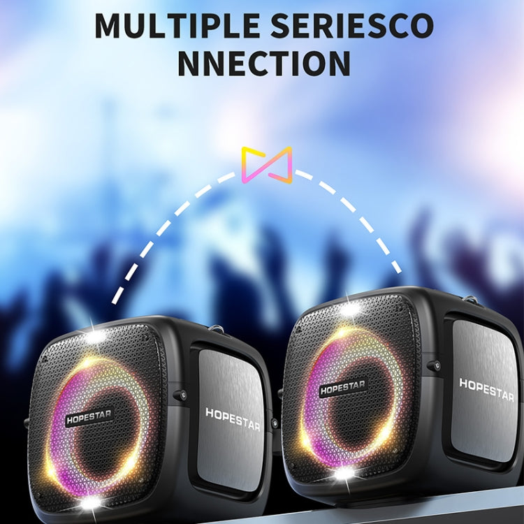 HOPESTAR Bluetooth Speaker – Party One RGB Lighting Wireless Bluetooth Speaker, Party One(Black),...