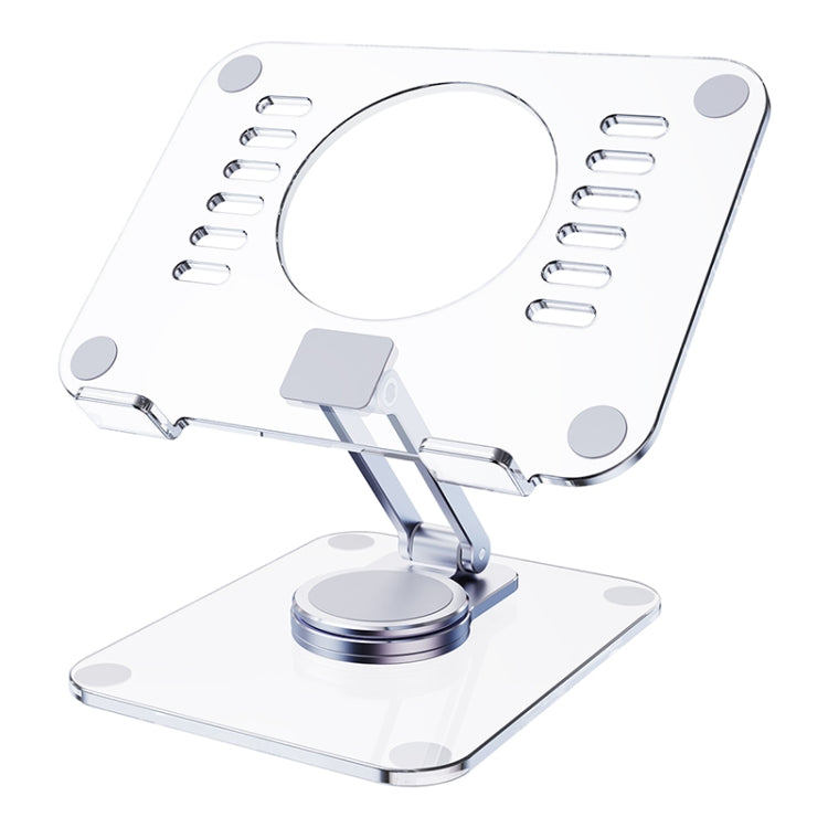 T632 Stand – Acrylic 360 Degree Rotating Desktop Tablet Stand, T632 Tablet Stand T632 Tablet Stand (Transparent)