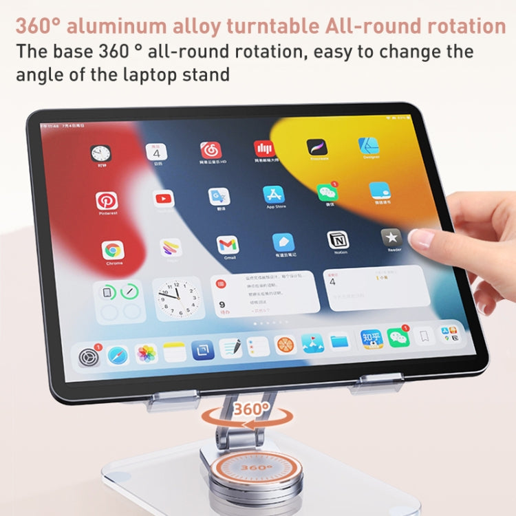 T632 Stand – Acrylic 360 Degree Rotating Desktop Tablet Stand, T632 Tablet Stand