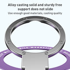 Ultra-thin Metal Phone Holder, Metal (Purple), Metal (Red), Metal...