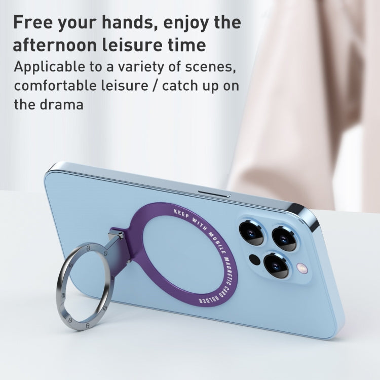 Ultra-thin Metal Phone Holder, Metal (Purple), Metal (Red), Metal...