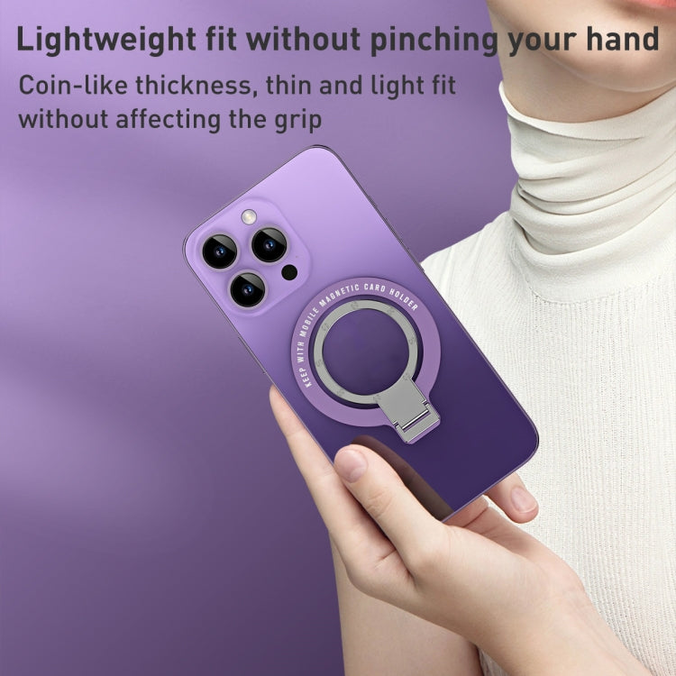 Ultra-thin Metal Phone Holder, Metal (Purple), Metal (Red), Metal...