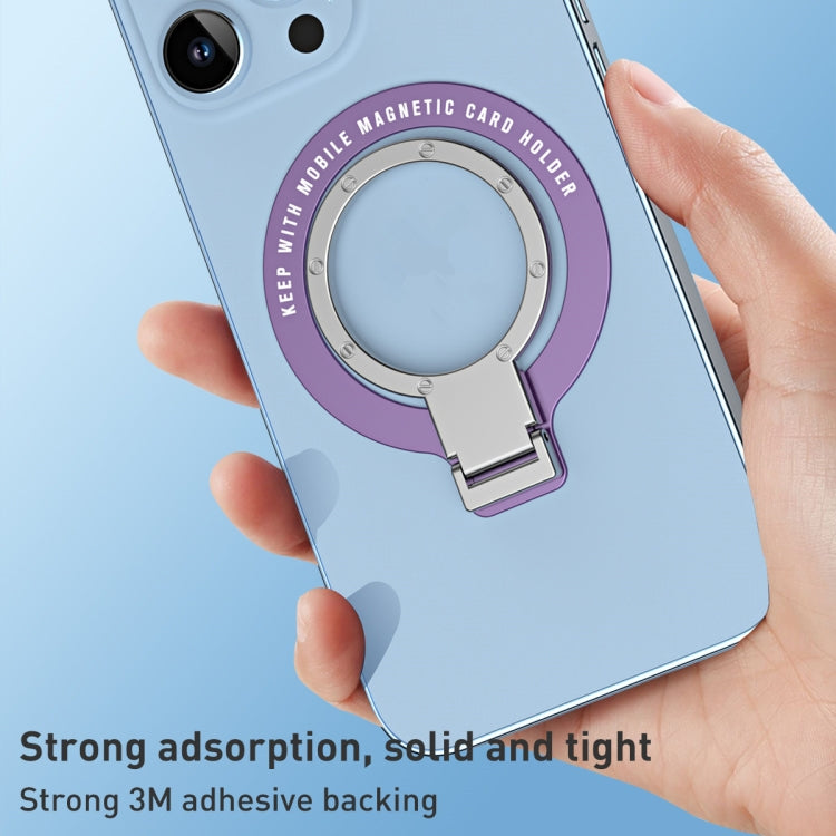 Ultra-thin Metal Phone Holder, Metal (Purple), Metal (Red), Metal...