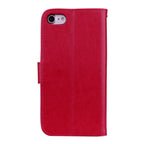 Fro iPhone 8 & 7 Roses Pressed Flowers Pattern Flip Leather Case with Holder & Card Slots & Wallet, Fro 8 & 7