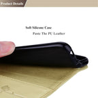 Fro iPhone 8 & 7 Roses Pressed Flowers Pattern Flip Leather Case with Holder & Card Slots & Wallet, Fro 8 & 7