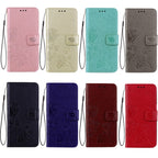 Fro iPhone 8 & 7 Roses Pressed Flowers Pattern Flip Leather Case with Holder & Card Slots & Wallet, Fro 8 & 7