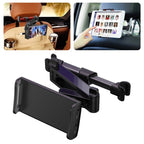 CHZ-06 Retractable Car Backrest Holder for 7-14 inch Mobile Phones / Tablets, CHZ-06 CHZ-06 Black