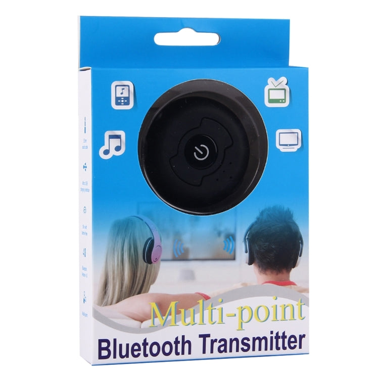 H366T Bluetooth Audio Transmitter – Portable Multi-point Bluetooth 4.0 Audio Transmitter for iPhone,...