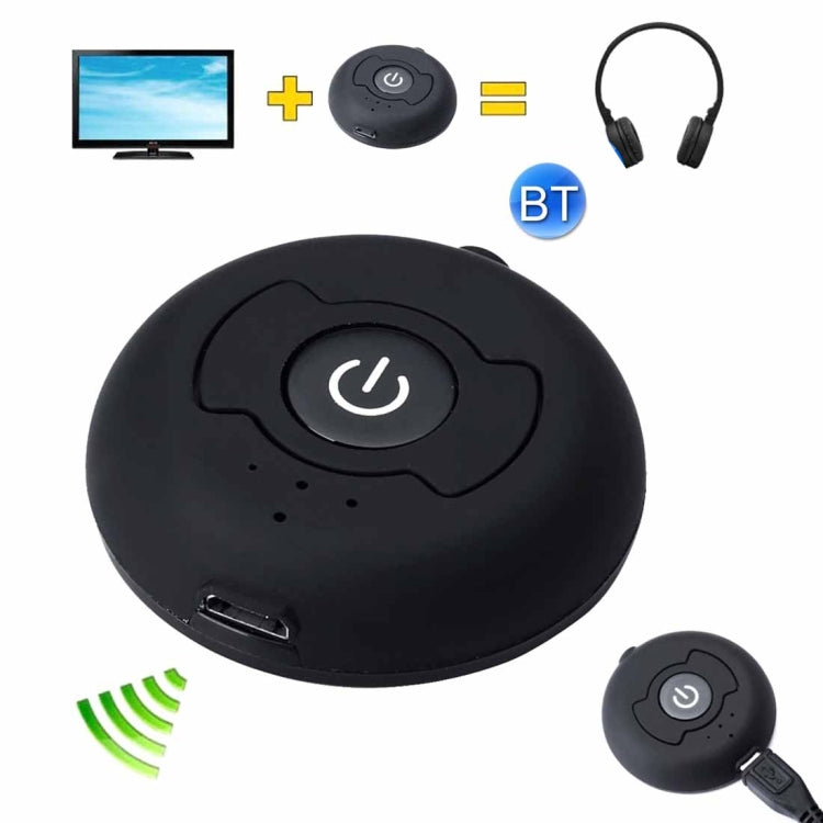 H366T Bluetooth Audio Transmitter – Portable Multi-point Bluetooth 4.0 Audio Transmitter for iPhone,...