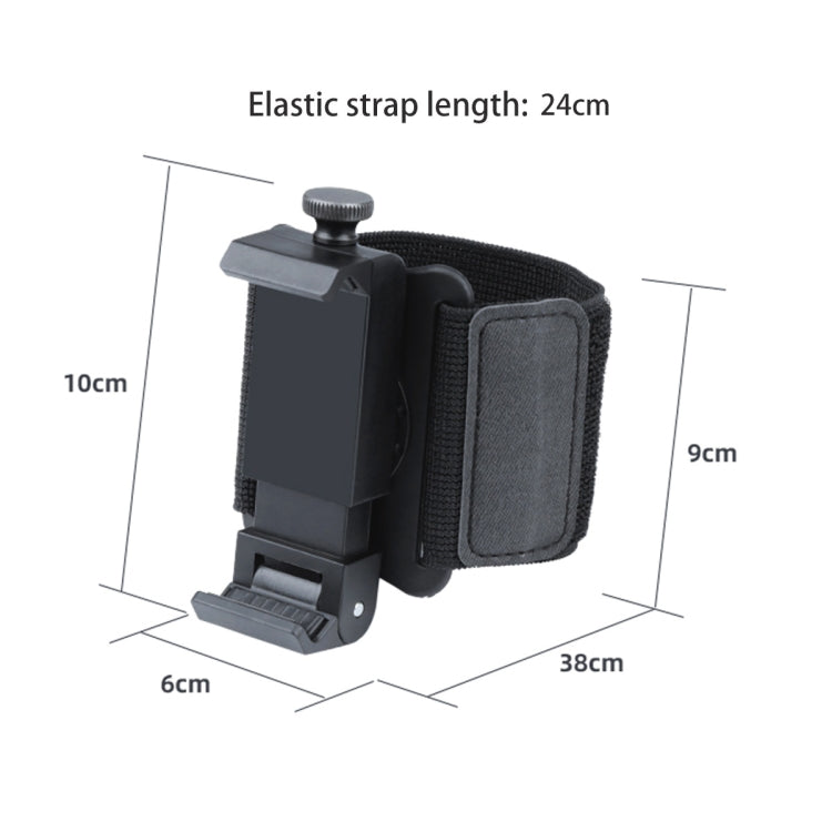 Watch Band – Elastic Wristband Hands Free Phone Holder, Wristband Length: 24cm,...