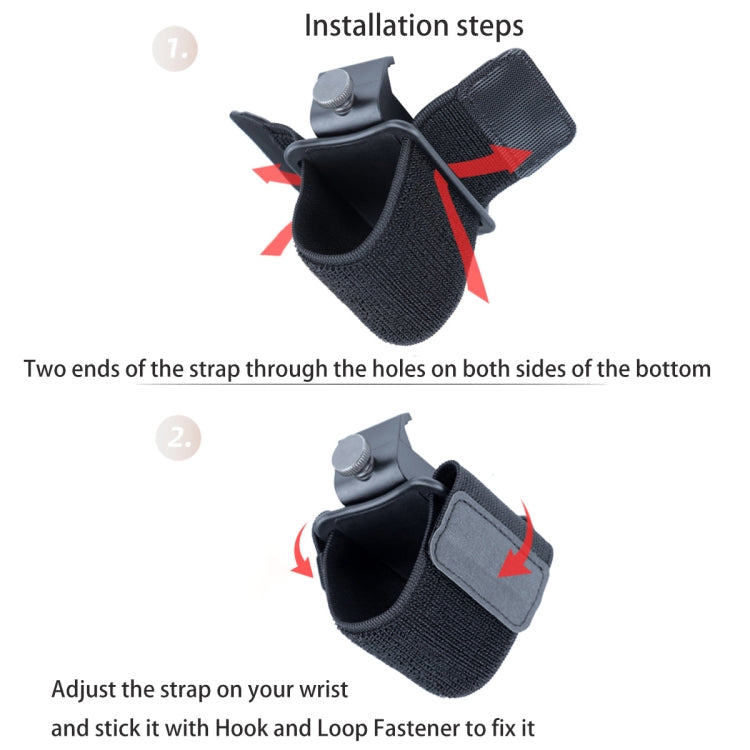 Watch Band – Elastic Wristband Hands Free Phone Holder, Wristband Length: 24cm,...