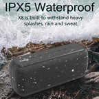 XDOBO X8 60W Wireless Bluetooth Speaker Outdoor Subwoofer Support TWS & TF Card, X8 – Waterproof, Bluetooth, TPU