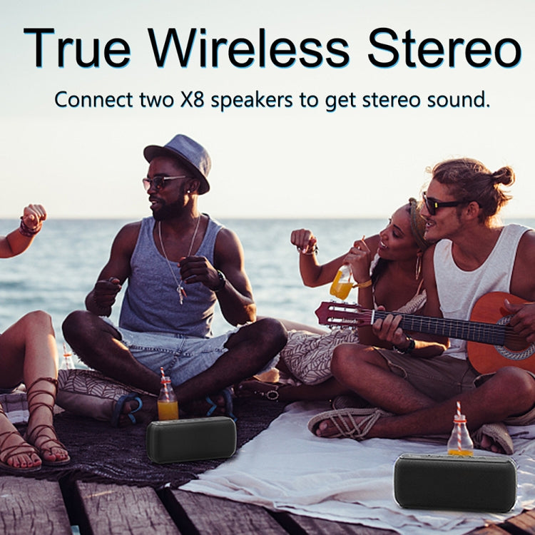 XDOBO X8 60W Wireless Bluetooth Speaker Outdoor Subwoofer Support TWS & TF Card, X8 – Waterproof, Bluetooth, TPU