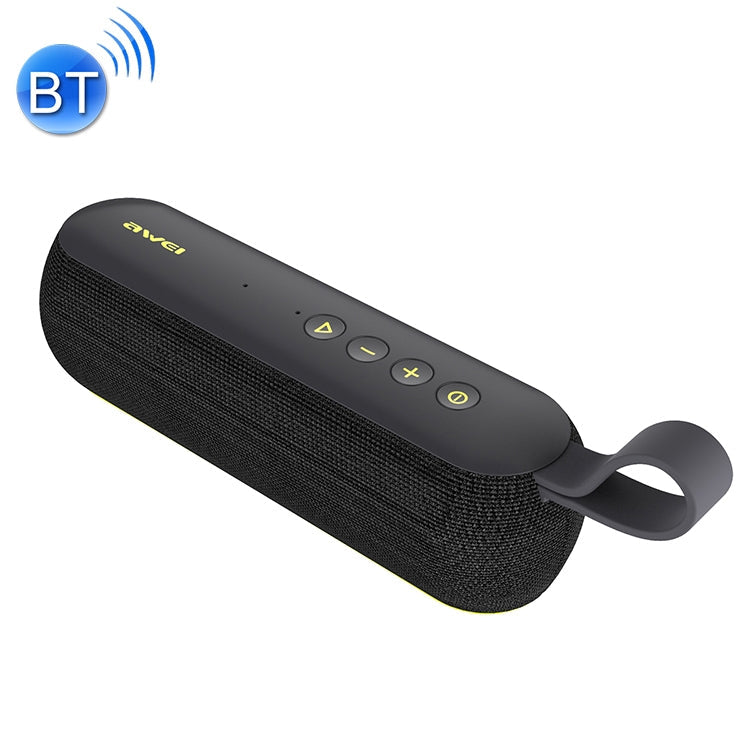 awei Y230 Portable Wireless Bluetooth Speaker V4.2 with HD Sound and Enhanced Bass, Built-in Mic, Support NFC / U Disk / TF Card / AUX, Y230 Y230 Black