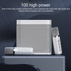 YS-203 Bluetooth Karaoke Speaker Wireless Microphone, YS-203 (Gold), YS-203 (Silver), YS-203 (Black), YS-203 (Red)