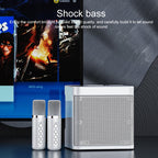 YS-203 Bluetooth Karaoke Speaker Wireless Microphone, YS-203 (Gold), YS-203 (Silver), YS-203 (Black), YS-203 (Red)