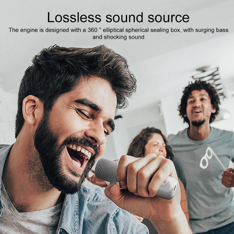YS-203 Bluetooth Karaoke Speaker Wireless Microphone, YS-203 (Gold), YS-203 (Silver), YS-203 (Black), YS-203 (Red)