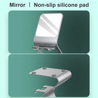 Universal Mobile Phone / Tablet PC Multifunctional Metal Desktop Stand...