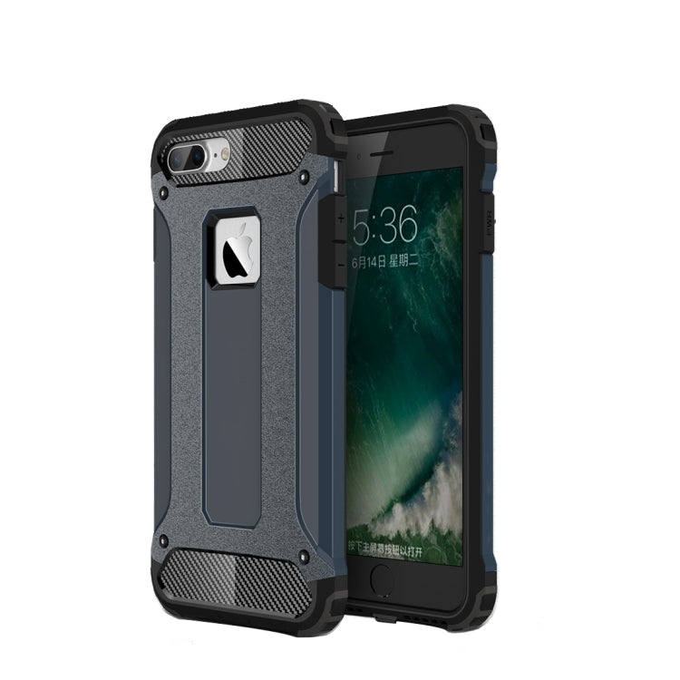 For iPhone 8 Plus & 7 Plus Tough Armor TPU + PC Combination Case, For...
