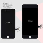 Original LCD Screen for iPhone 7 Plus, i7 Plus Original White, i7 Plus Original Black