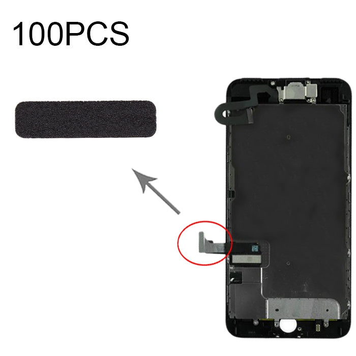 100 PCS Touch Flex Cable Cotton Pads for iPhone 7 Plus, For iPhone 7 Plus For iPhone 7 Plus