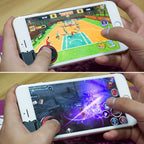 A9 Direct Mobile Clip Games Joystick Artifact Hand Travel Button Sucker with Ring Holder for iPhone, Android Phone, Tablet, A9 Gold, A9 REd, A9 Silver