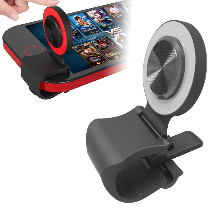 A9 Direct Mobile Clip Games Joystick Artifact Hand Travel Button Sucker with Ring Holder for iPhone, Android Phone, Tablet, A9 Gold, A9 REd, A9 Silver – Ring Holder A9 Silver Silver