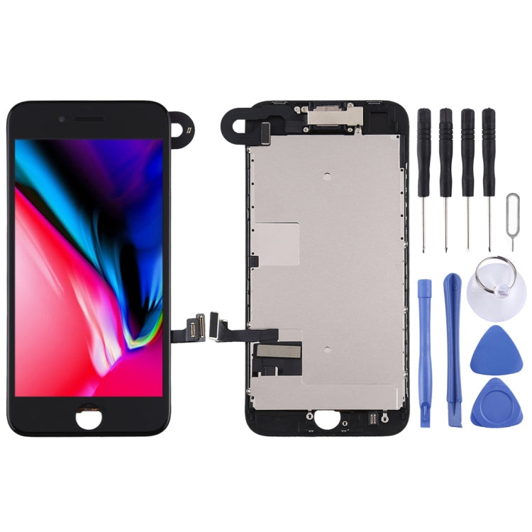 LCD Screen include Front Camera for iPhone 8, i8 White with Front Camera, i8 Black with Front Camera i8 White with Front Camera Black